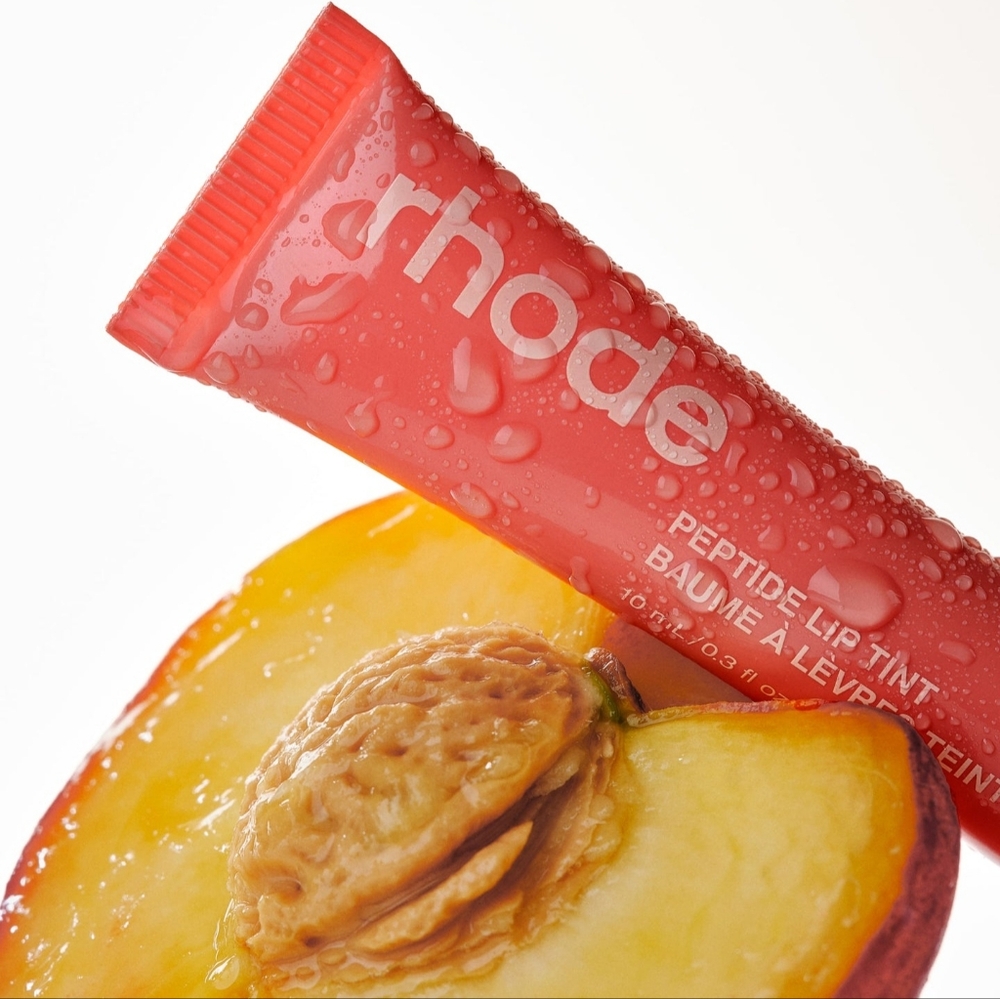 Rhode LIMITED EDITION Peptide Lip Tint in PEACH PIT (neutral Peach)